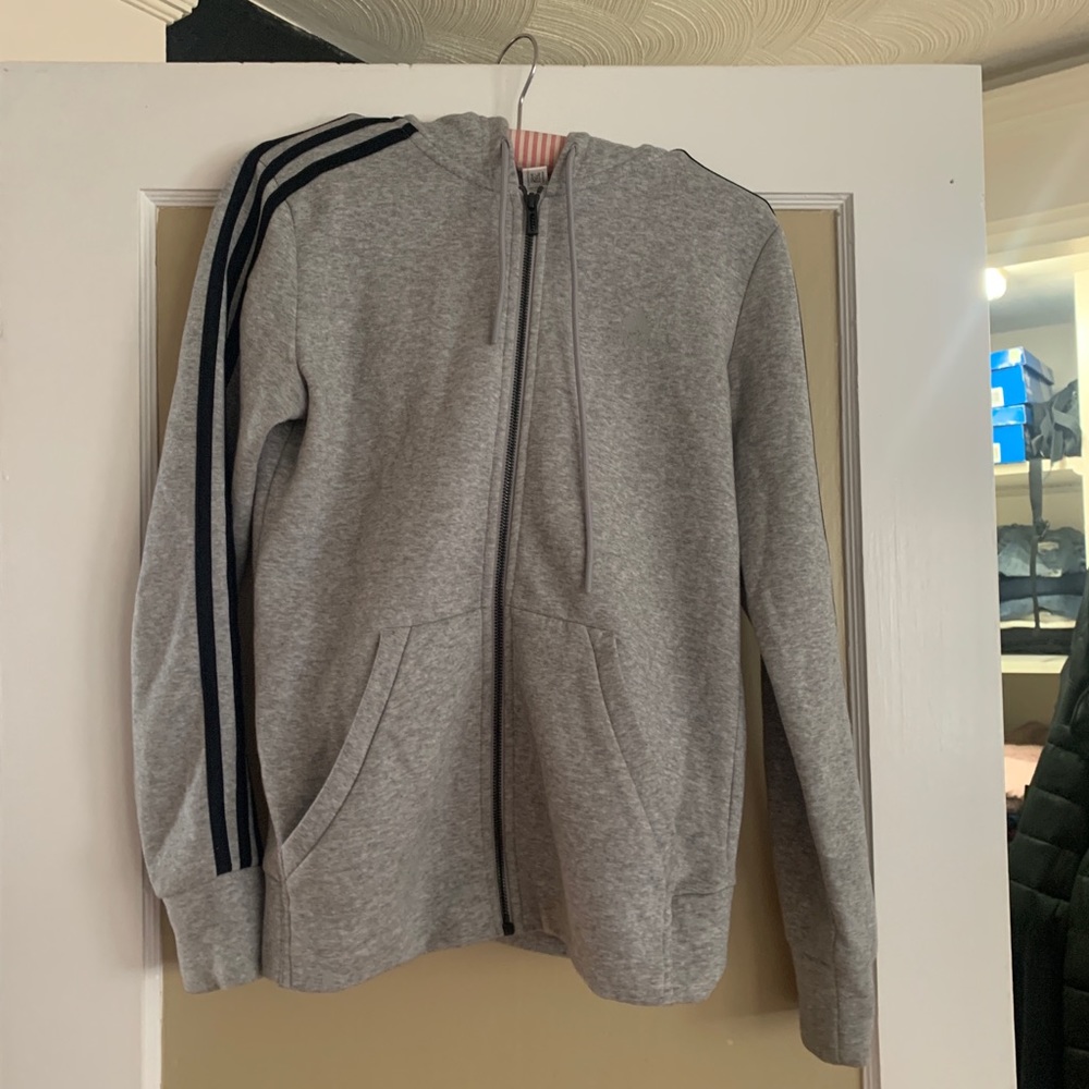 Adidas zip up sweater